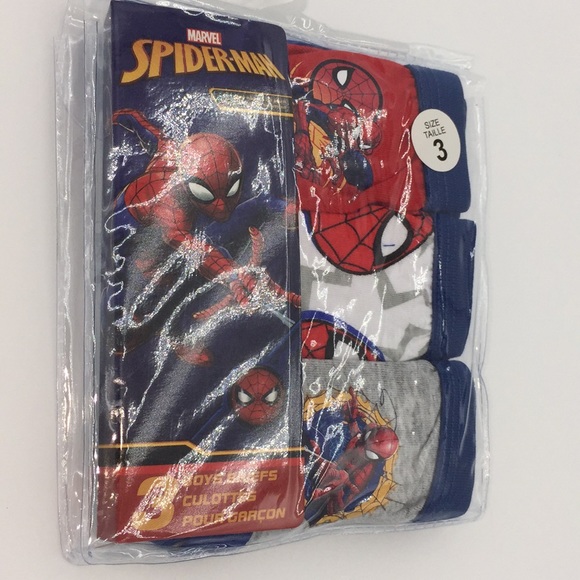 Marvel Spider-Man Boys Briefs Underwear Size 3 New in Package - Picture 7 of 7